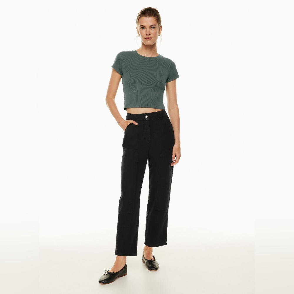 Aritzia Straight Leg Pants in Black